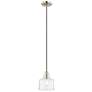 2_1 Light Brushed Nickel Mini Pendant