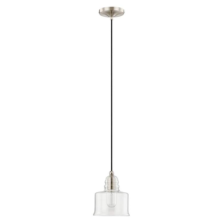 Image 4 1 Light Brushed Nickel Mini Pendant more views