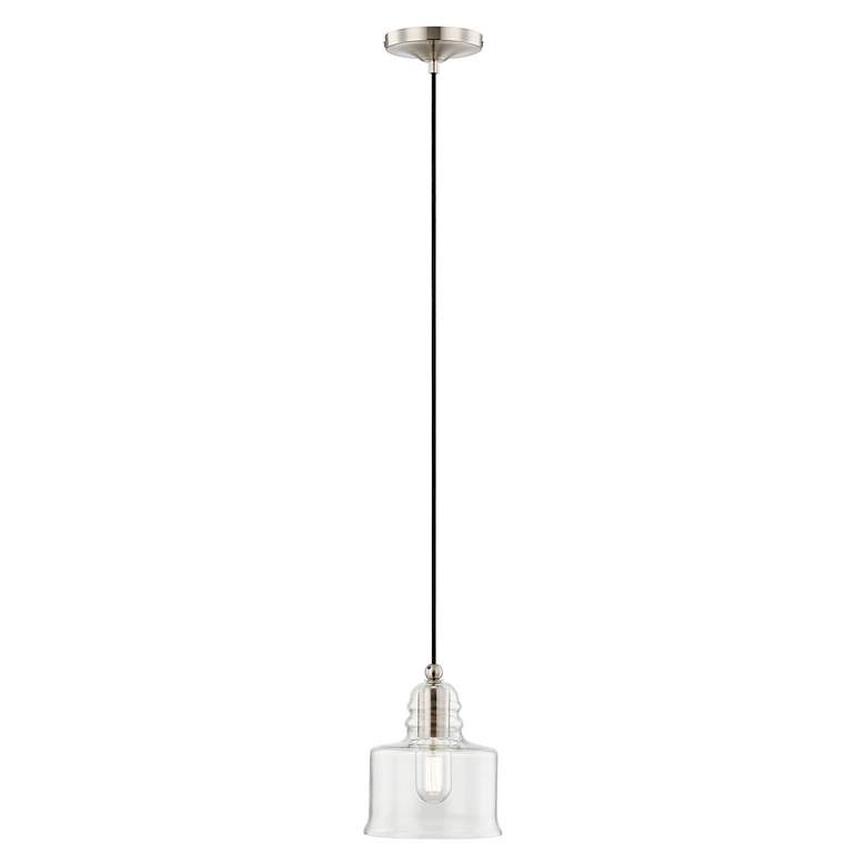 Image 5 1 Light Brushed Nickel Mini Pendant more views