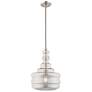 2_1 Light Brushed Nickel Mini Pendant
