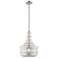1 Light Brushed Nickel Mini Pendant