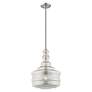 5_1 Light Brushed Nickel Mini Pendant more views