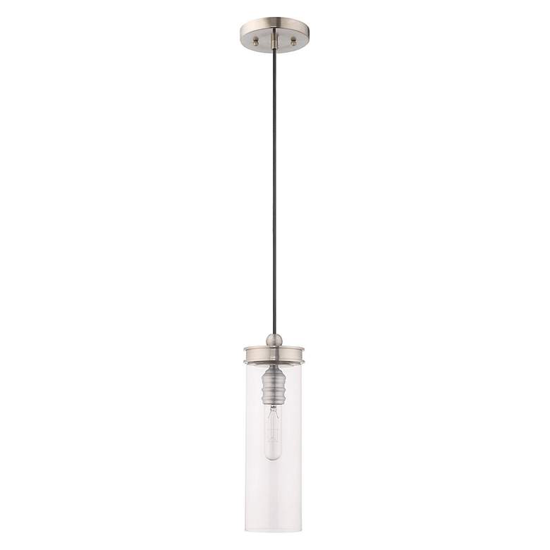 Image 4 1 Light Brushed Nickel Mini Pendant more views