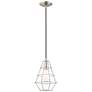 1_1 Light Brushed Nickel Mini Pendant