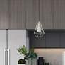 7_1 Light Brushed Nickel Mini Pendant more views