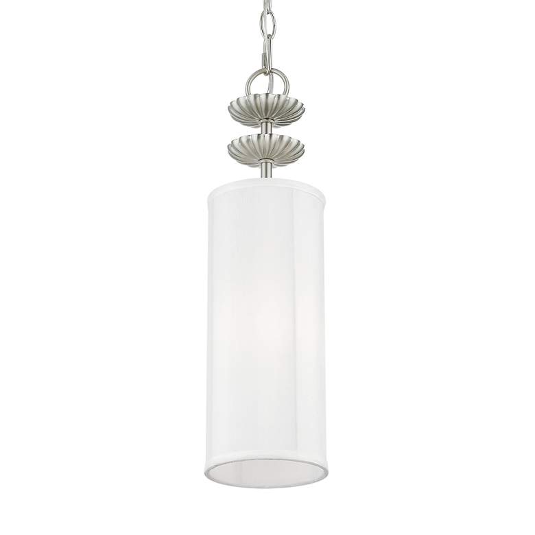 Image 4 1 Light Brushed Nickel Mini Pendant more views
