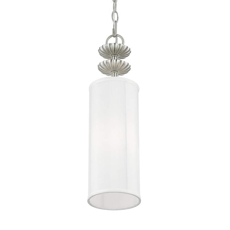 Image 5 1 Light Brushed Nickel Mini Pendant more views
