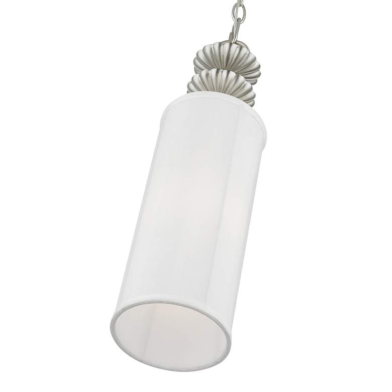 Image 6 1 Light Brushed Nickel Mini Pendant more views