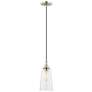 2_1 Light Brushed Nickel Mini Pendant