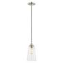 5_1 Light Brushed Nickel Mini Pendant more views