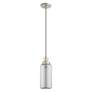 Thumbnail3 of 1 Light Brushed Nickel Mini Pendant more views