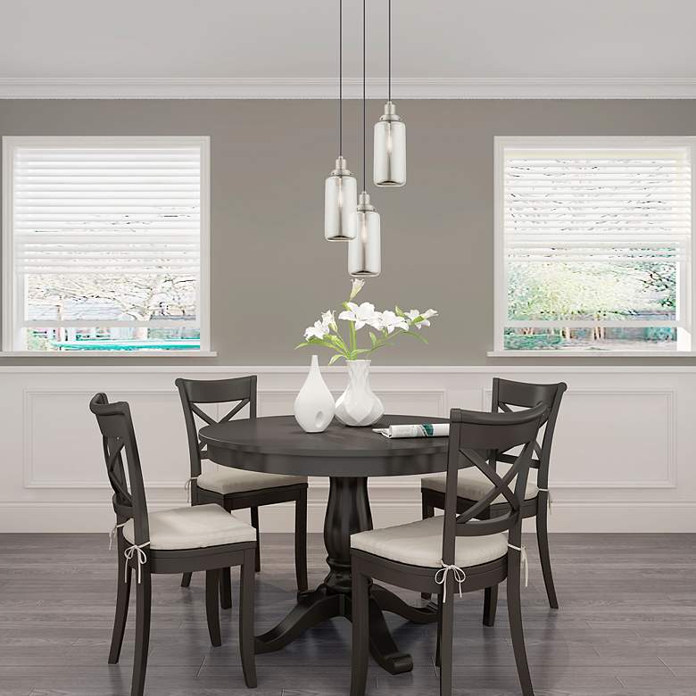 Image 6 1 Light Brushed Nickel Mini Pendant more views