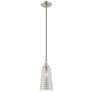 1_1 Light Brushed Nickel Mini Pendant