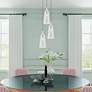 4_1 Light Brushed Nickel Mini Pendant more views