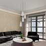 6_1 Light Brushed Nickel Mini Pendant more views