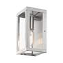 6_1 Light Brushed Nickel Outdoor ADA Small Wall Lantern more views