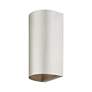 1 Light Brushed Nickel Outdoor or Indoor ADA Medium Sconce