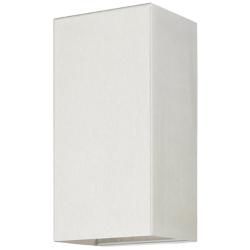 1 Light Brushed Nickel Outdoor or Indoor ADA Medium Sconce