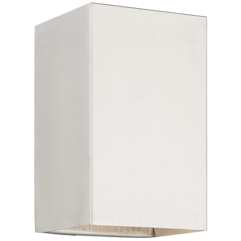 Image 2 1 Light Brushed Nickel Outdoor or Indoor ADA Small Sconce