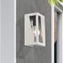 1_1 Light Brushed Nickel Outdoor Small ADA Wall Lantern