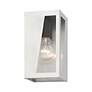 4_1 Light Brushed Nickel Outdoor Small ADA Wall Lantern more views
