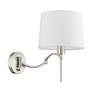 6_1 Light Brushed Nickel Swing Arm Wall Lamp more views