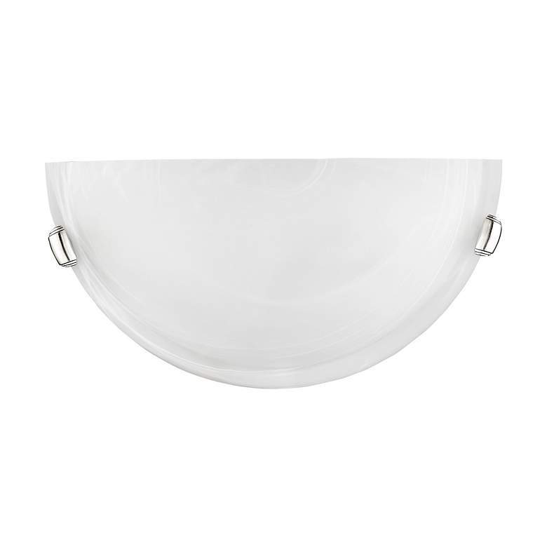 Image 2 1 Light Brushed Nickel Wall Sconce more views