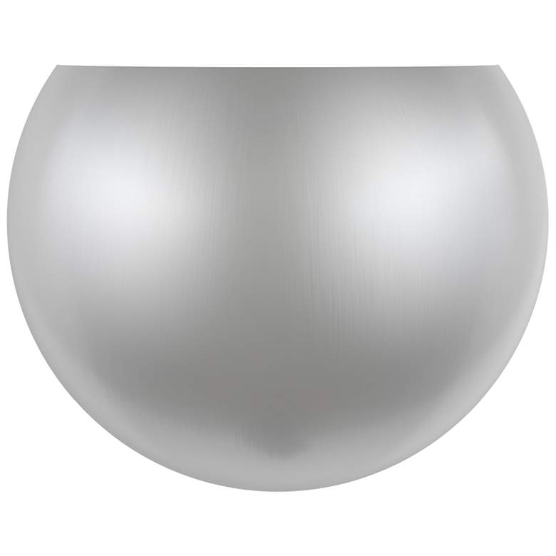 Image 2 1 Light Brushed Nickel Wall Sconce