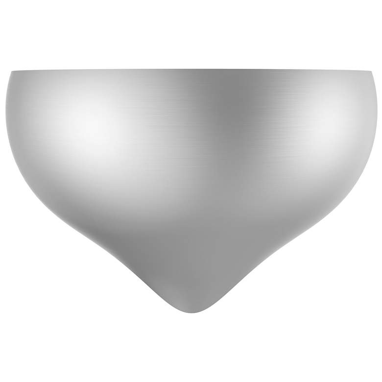 Image 1 1 Light Brushed Nickel Wall Sconce