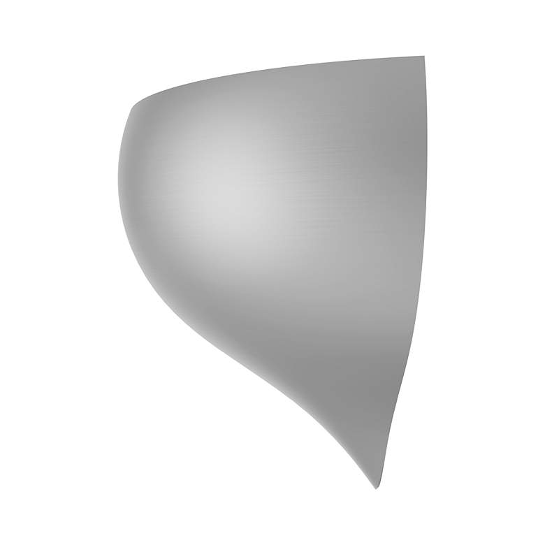Image 4 1 Light Brushed Nickel Wall Sconce more views
