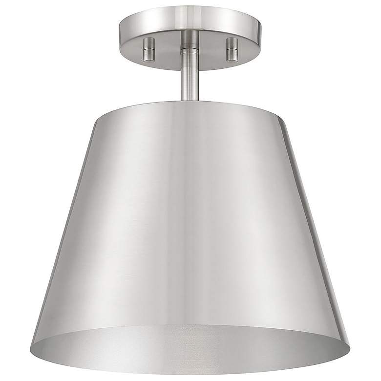 Image 2 1-Light Ceiling Light in Brushed Nickel more views