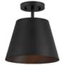 1_1-Light Ceiling Light in Matte Black