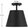 6_1-Light Ceiling Light in Matte Black more views