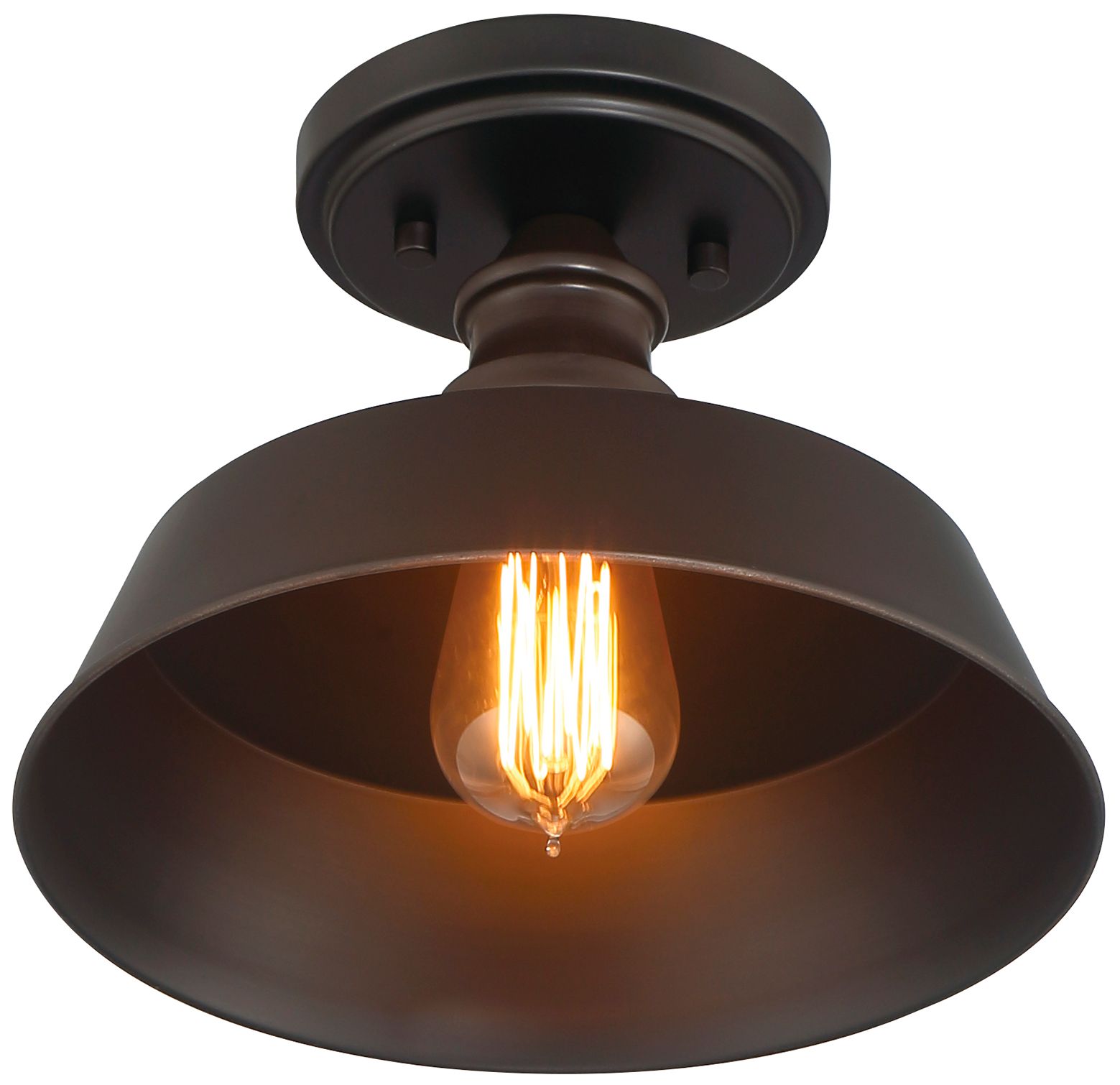 Image 4 1-Light Ceiling Light in Oil Rubbed Bronze more views
