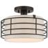 1 Light English Bronze Medium Semi-Flush