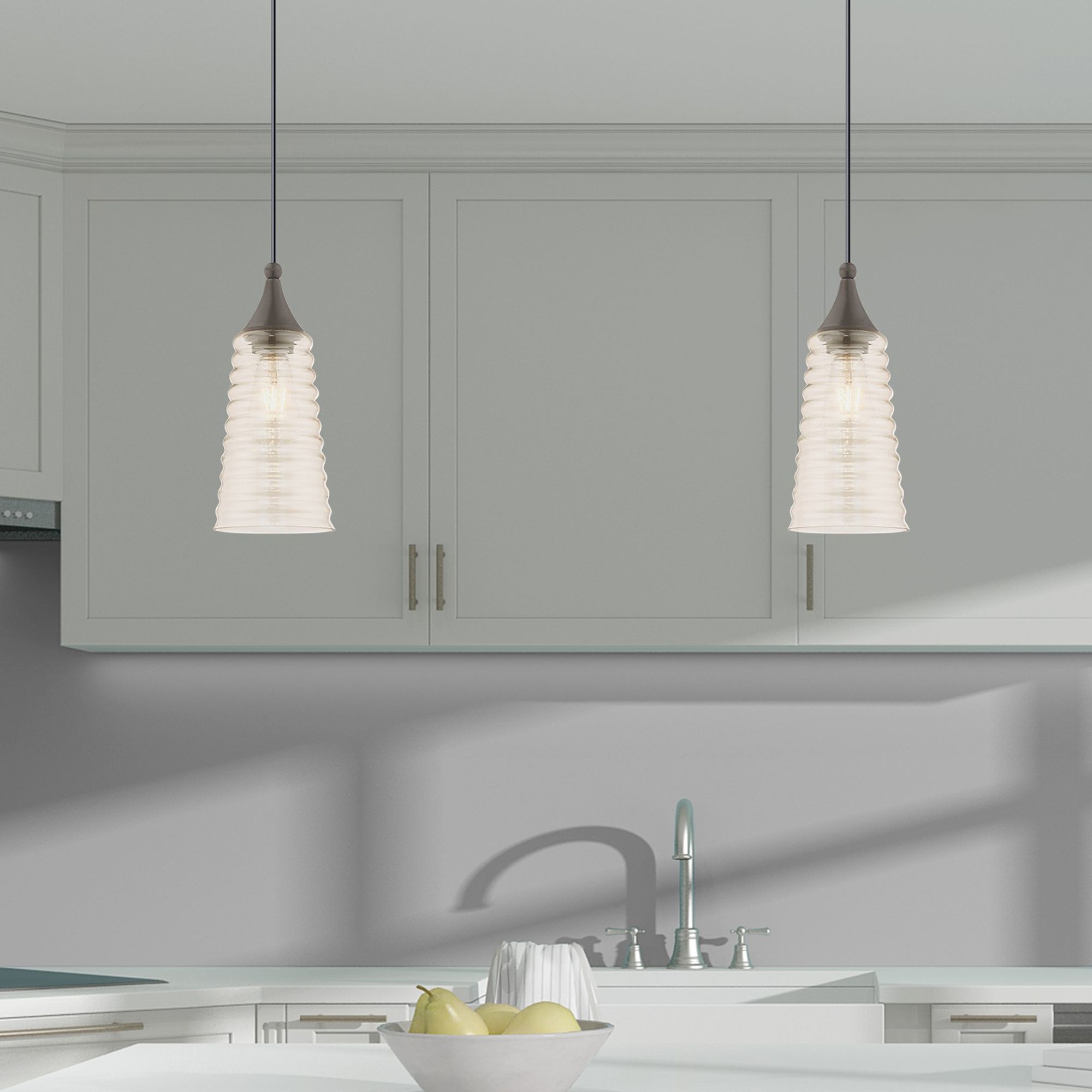 Image 6 1 Light English Bronze Mini Pendant more views