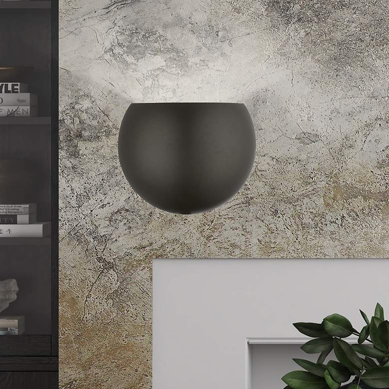 Image 1 1 Light English Bronze Wall Sconce