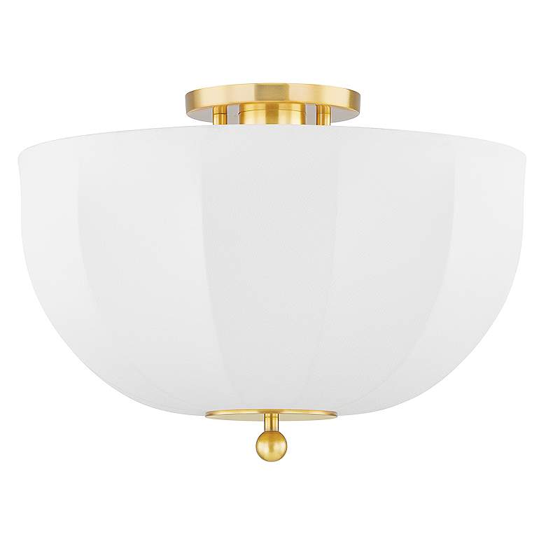Image 1 1 Light Flush Mount