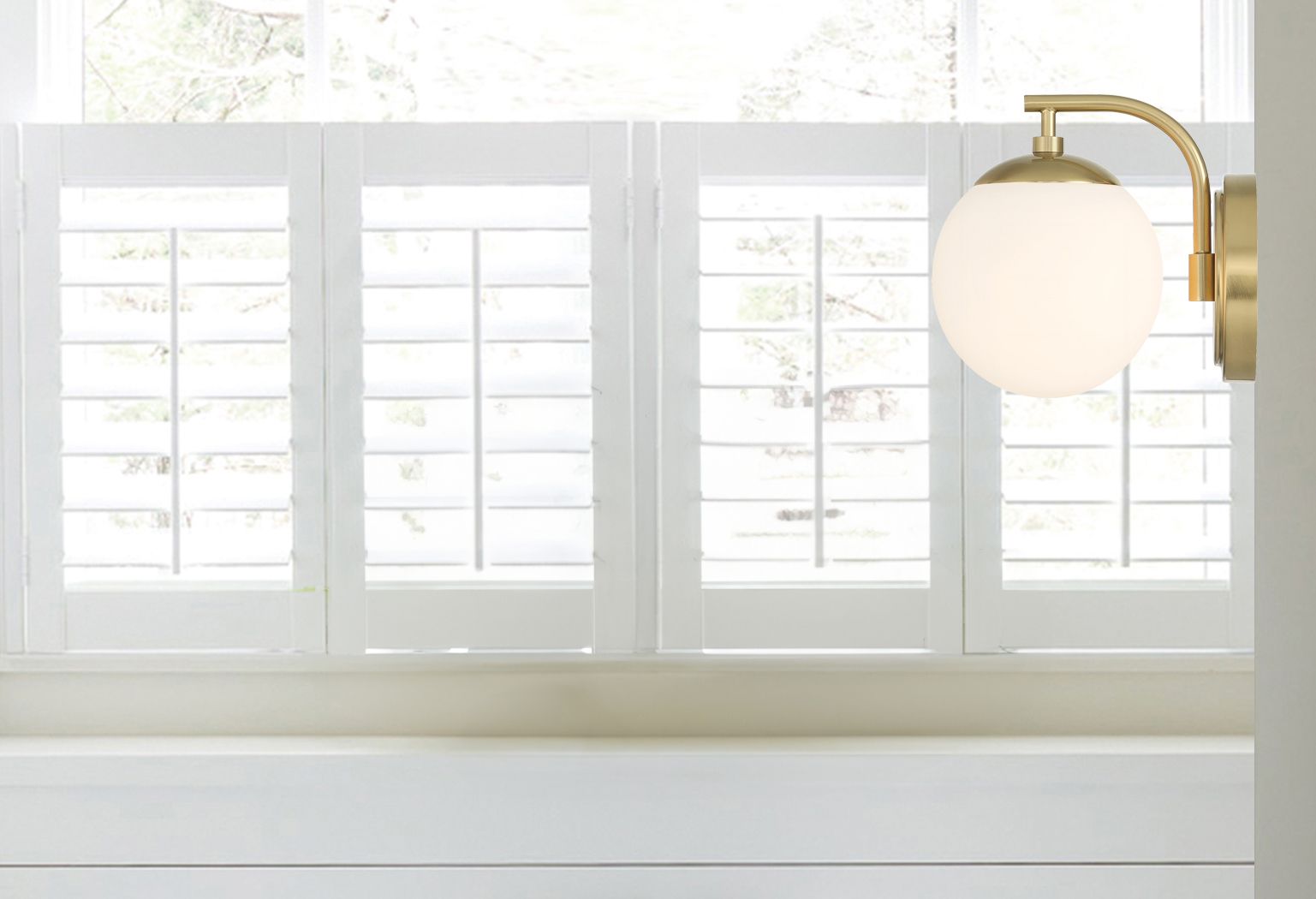 Image 6 1 Light Gold Bathroom Vanity more views