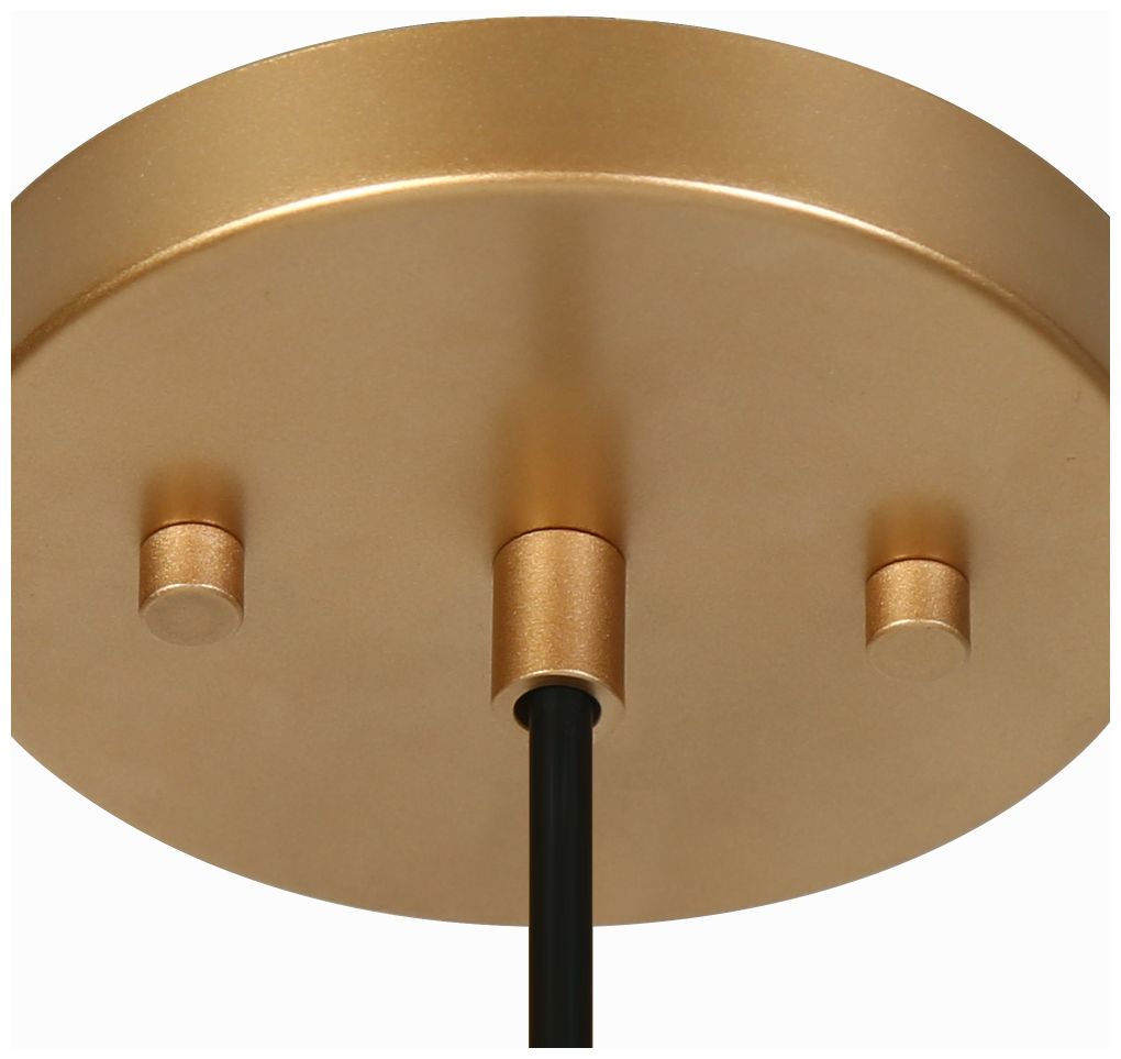 Image 4 1-light Gold Pendant Lamp with Glass more views