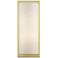 1 Light Large ADA Sconce with Hand Crafted Oatmeal Fabric Shade