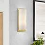 1_1 Light Large ADA Sconce with Hand Crafted Oatmeal Fabric Shade