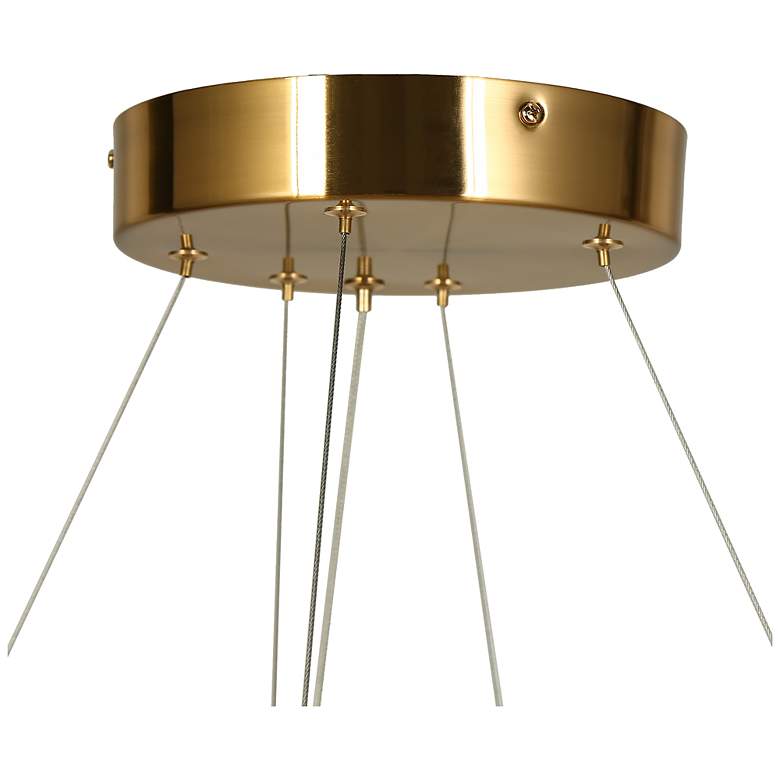 Image 4 1-Light LED Chandelier more views
