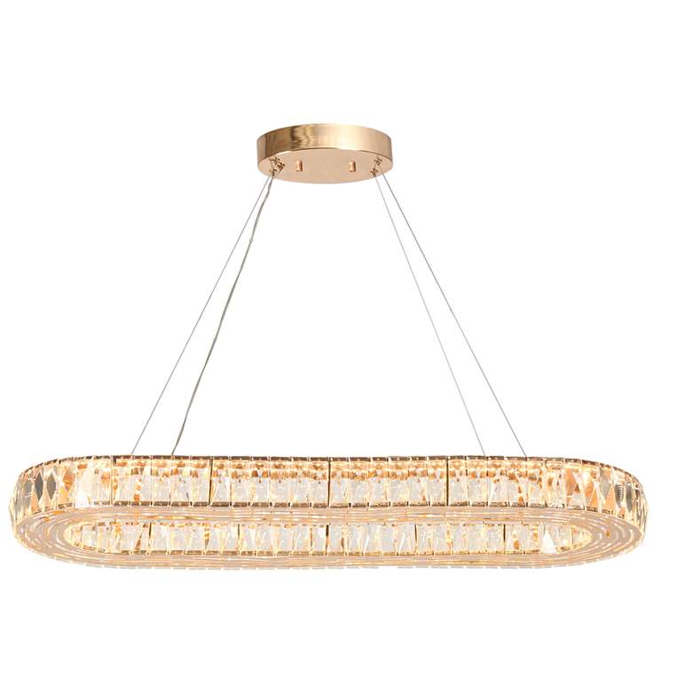 Image 1 1-Light LED Island Chandelier
