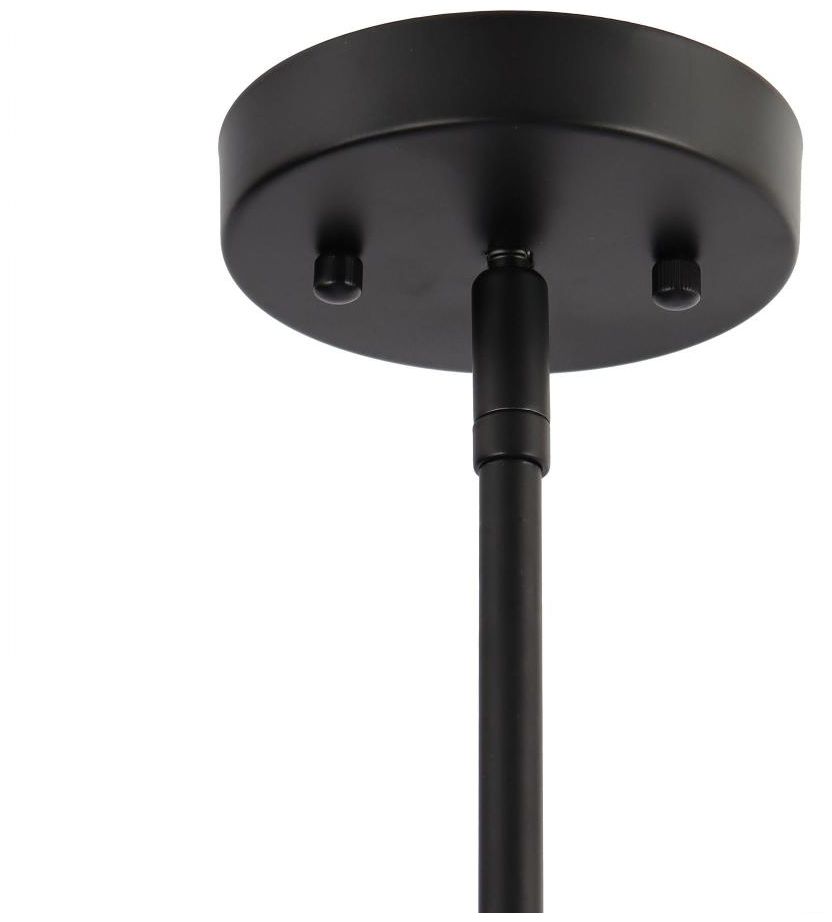 Image 2 1-light Matte Black and Plating Brass Pendant Lamp more views