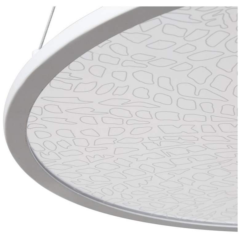 Image 3 1-light Matte White LED Pendant Lamp more views