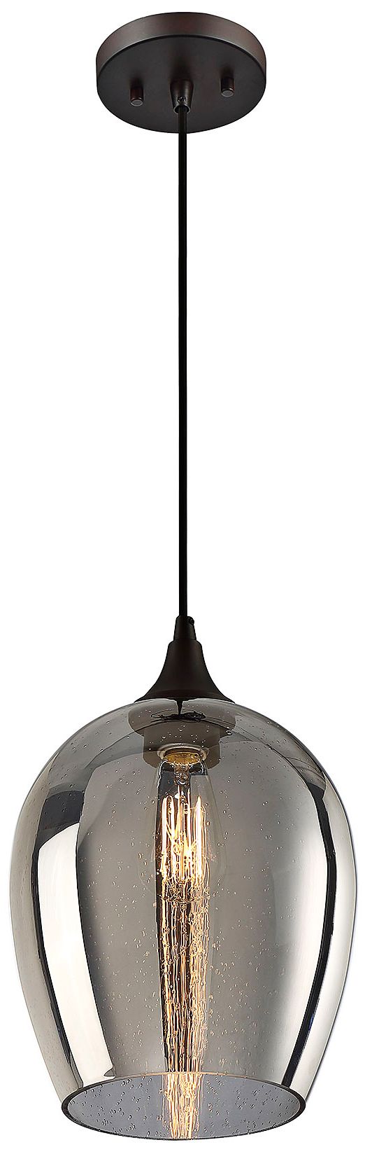 Image 4 1-Light Mini Pendant in Oil Rubbed Bronze more views