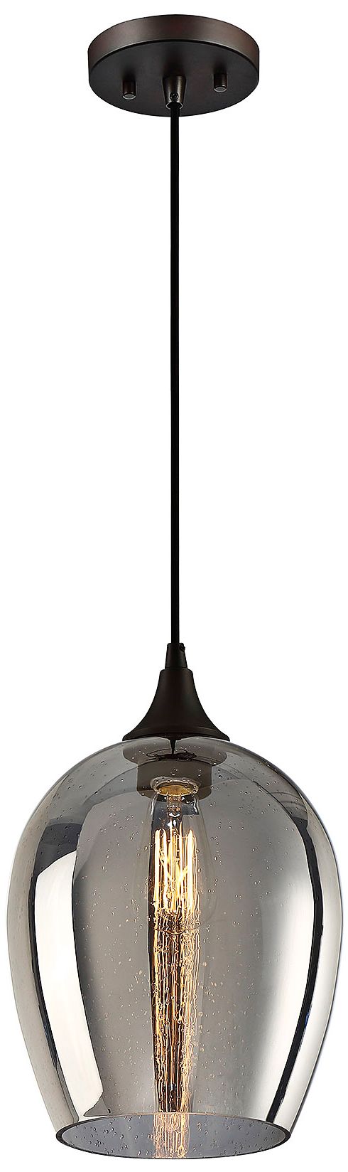 Image 5 1-Light Mini Pendant in Oil Rubbed Bronze more views