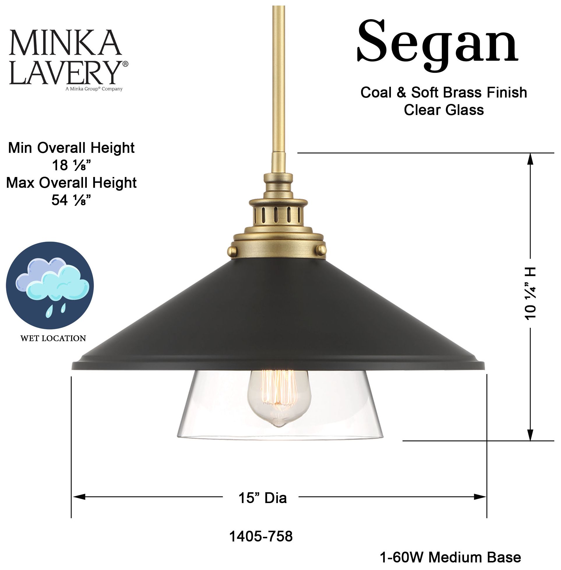 1-Light Mini Pendant