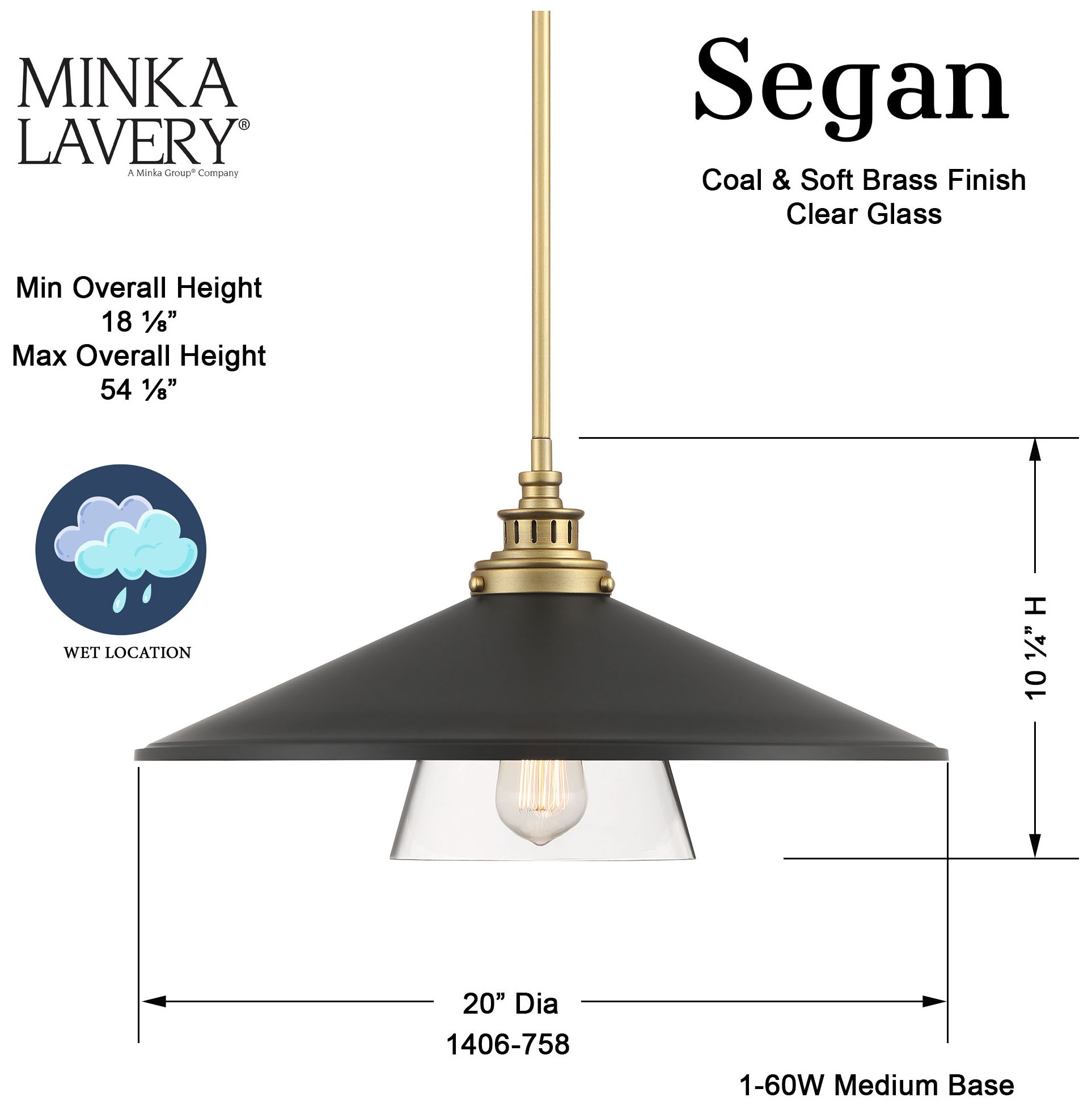 1-Light Mini Pendant